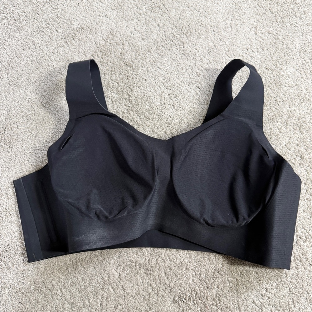Honeylove Women’s V-Neck Bra Wireless in Black 3X - Picture 9 of 13